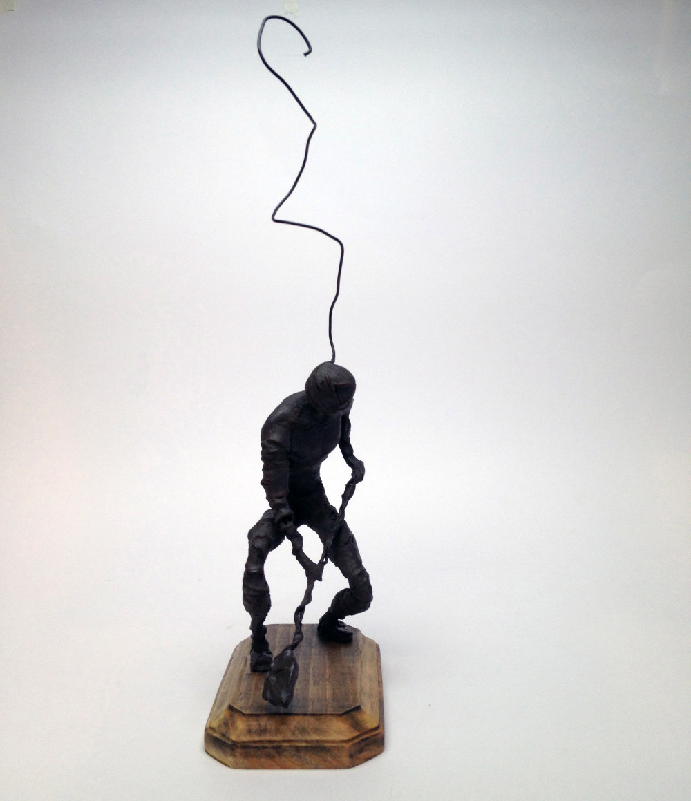 Wire Sculpture - Hand - Frank Marino Baker - Drip & Wire Art